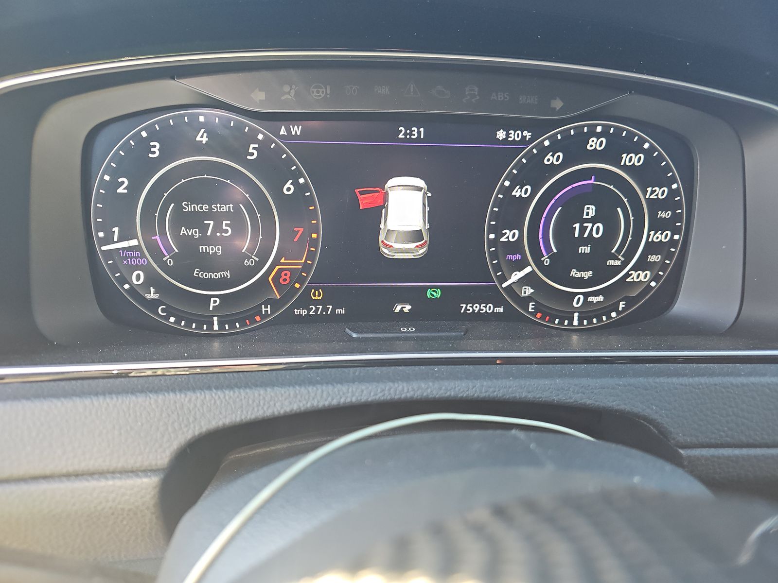 2019 Volkswagen Golf R 2.0T AWD