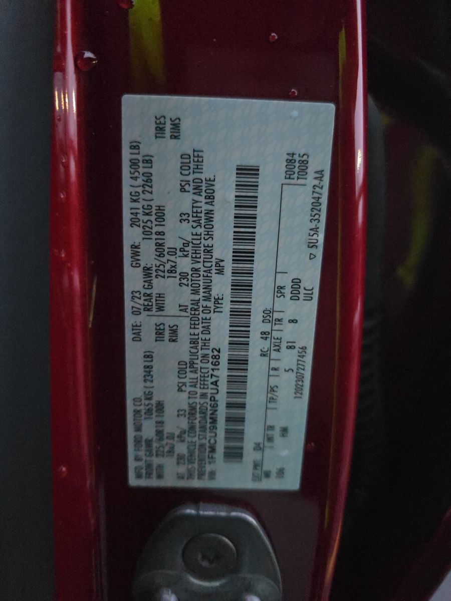 2023 Ford Escape ST-Line AWD