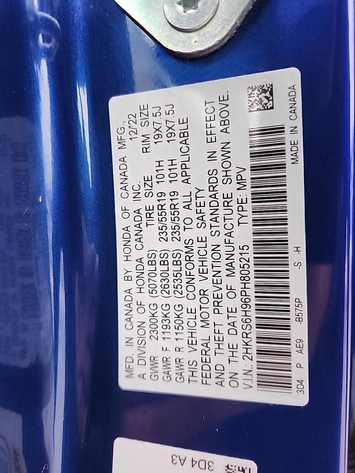 2023 Honda CR-V Hybrid Sport Touring AWD