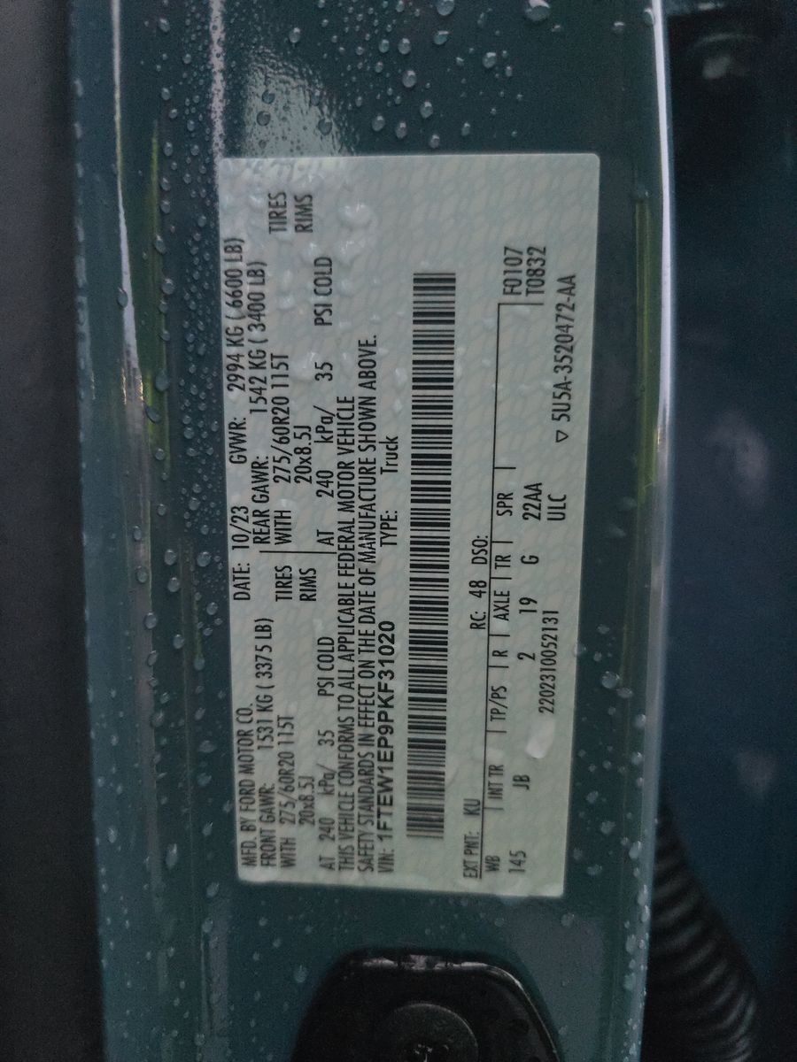 2023 Ford F-150 XL AWD