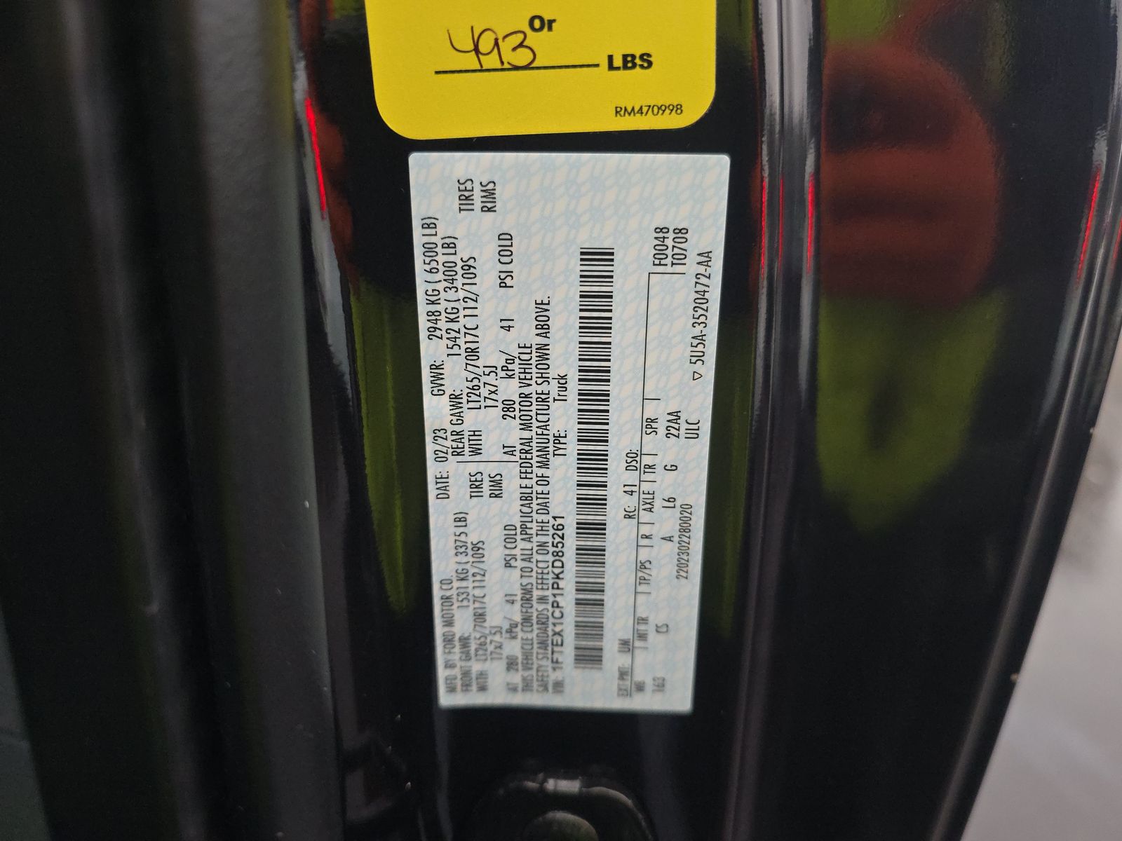 2023 Ford F-150 XL RWD