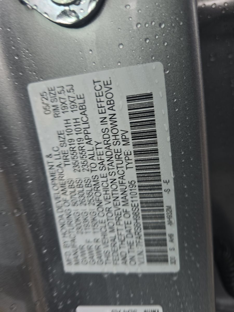 2025 Honda CR-V Hybrid Sport Touring AWD