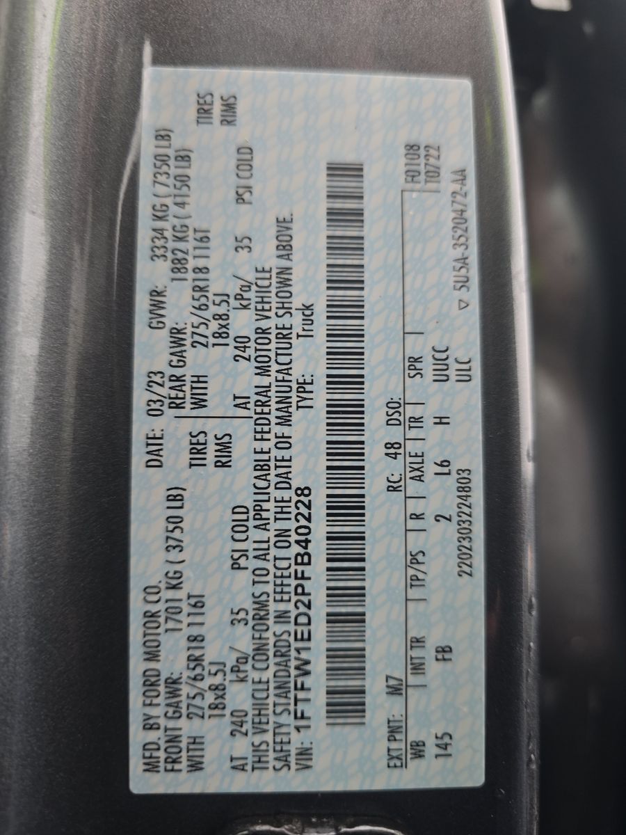 2023 Ford F-150 Hybrid XLT AWD