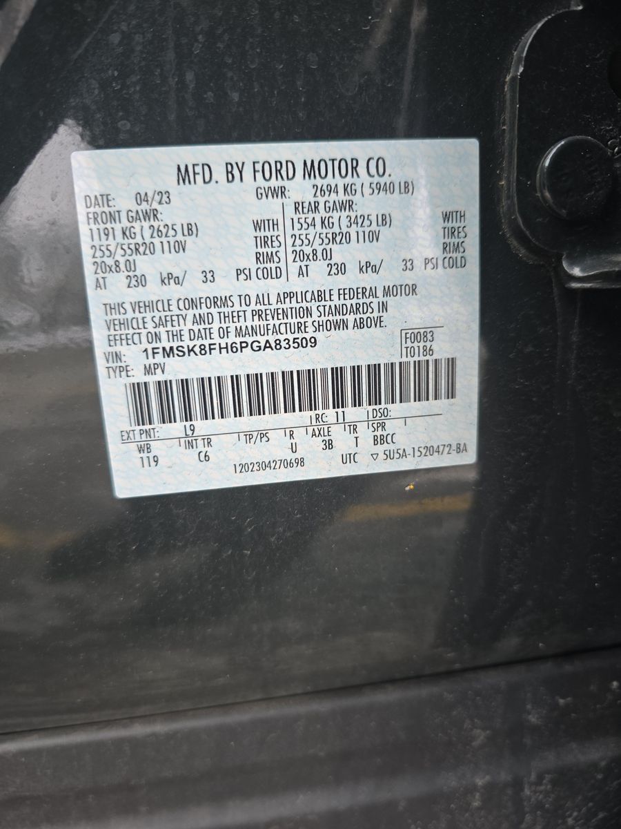 2023 Ford Explorer Limited AWD