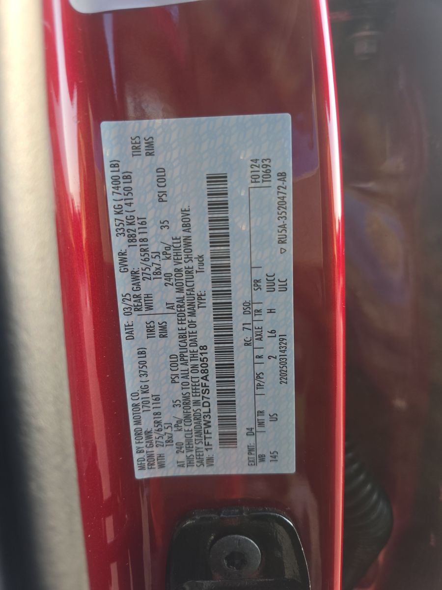 2025 Ford F-150 Hybrid XLT AWD