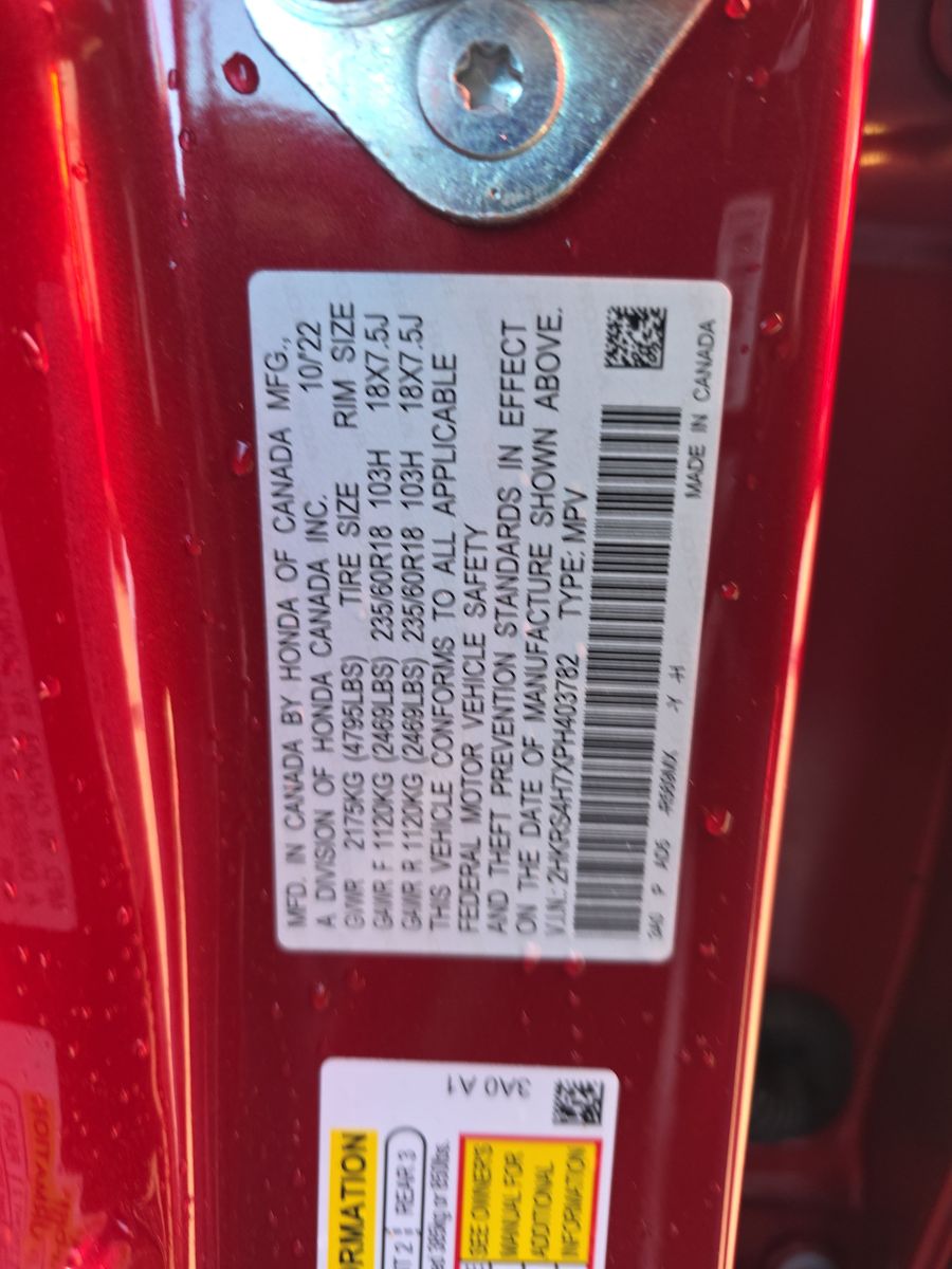 2023 Honda CR-V EX-L AWD