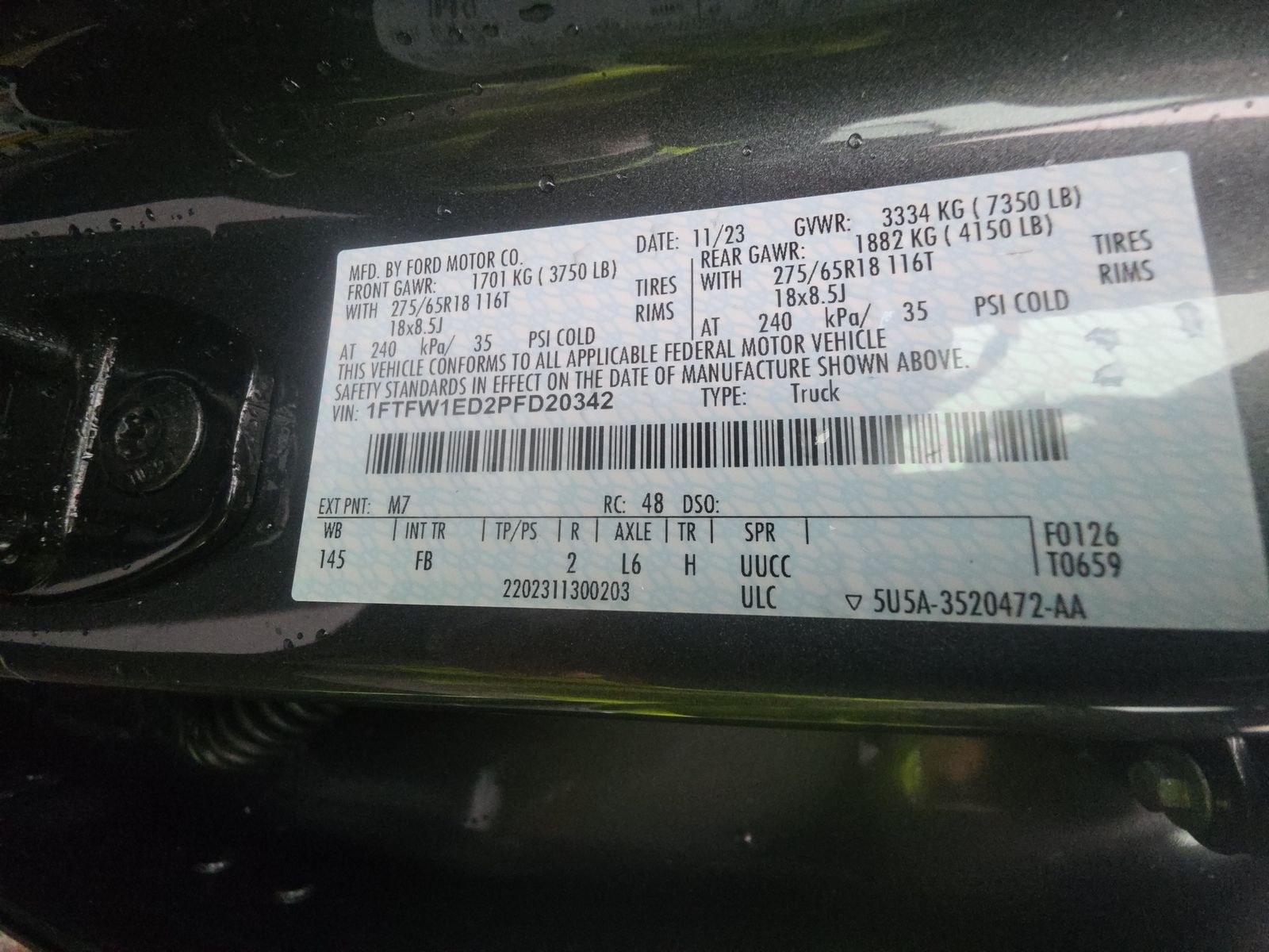 2023 Ford F-150 Hybrid XLT AWD