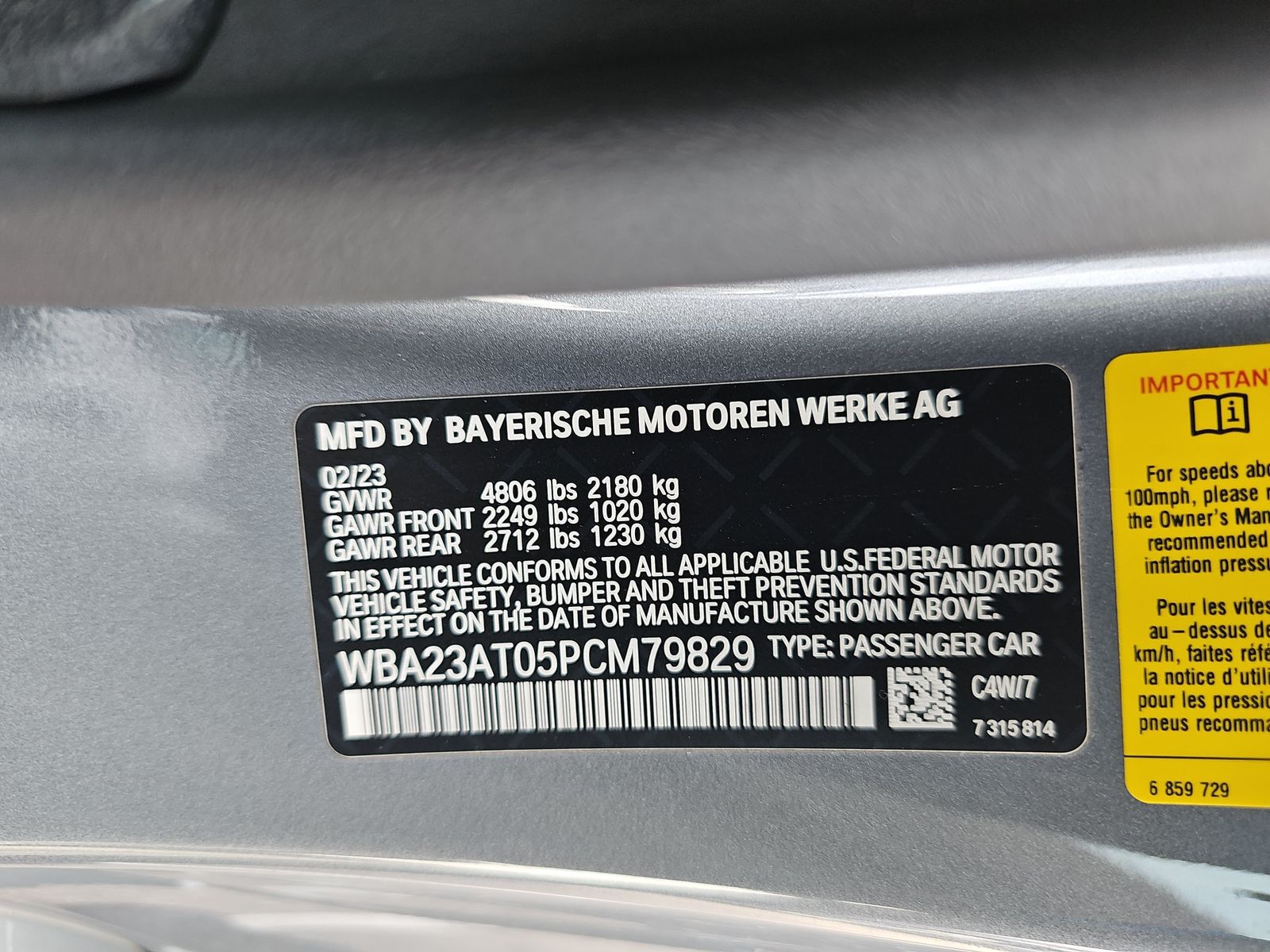 2023 BMW 4 Series 430i RWD