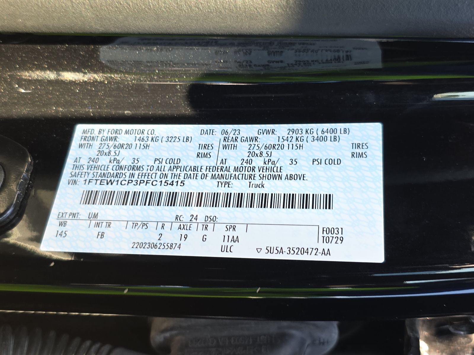 2023 Ford F-150 XLT FWD