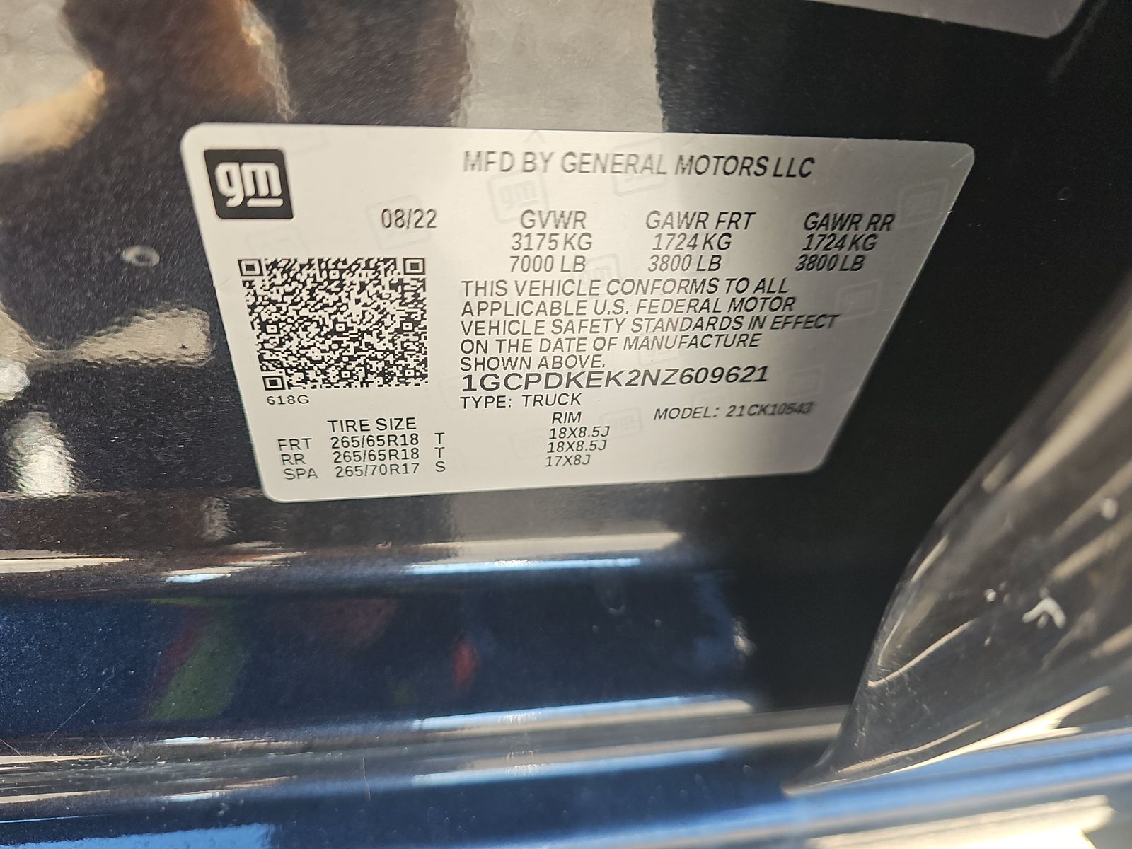 2022 Chevrolet Silverado 1500 LT AWD