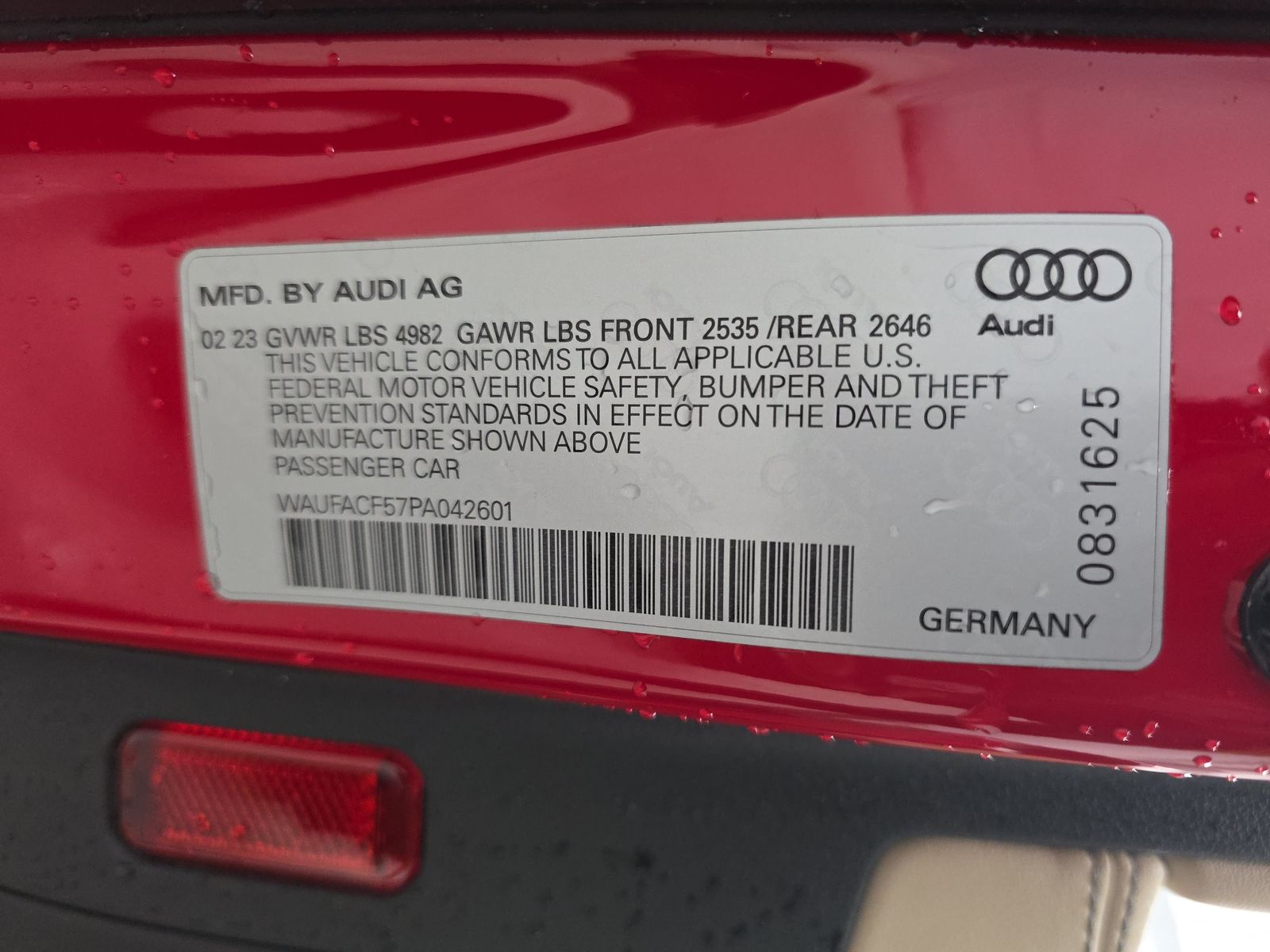 2023 Audi A5 S Line Premium Plus AWD