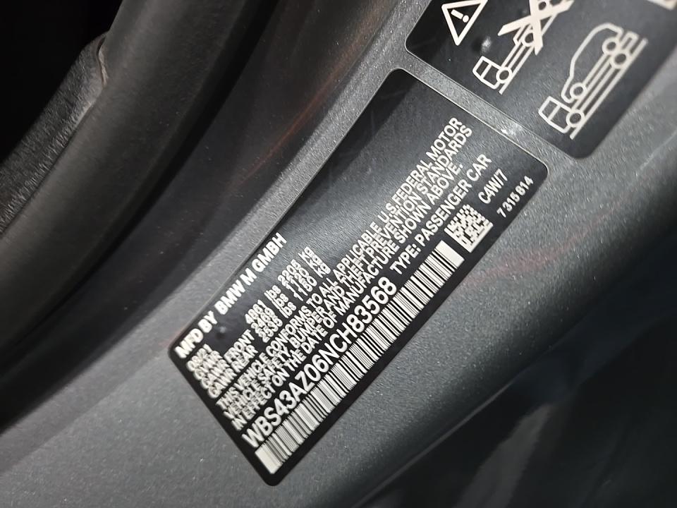 2022 BMW M4 Competition xDrive AWD