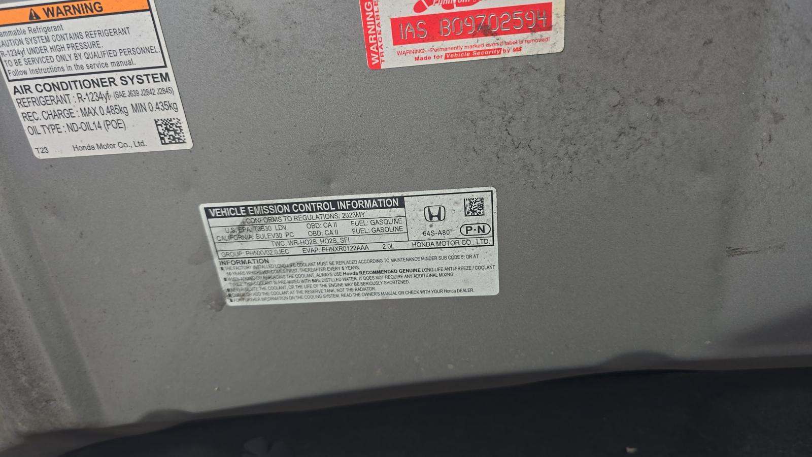 2023 Honda Civic Sport FWD