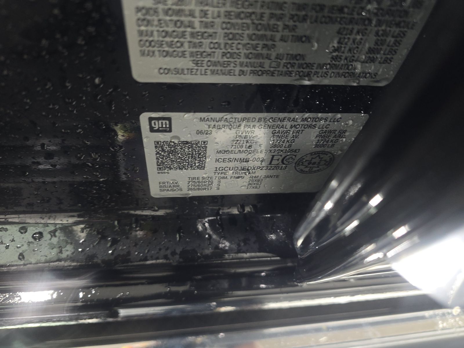 2023 Chevrolet Silverado 1500 High Country AWD