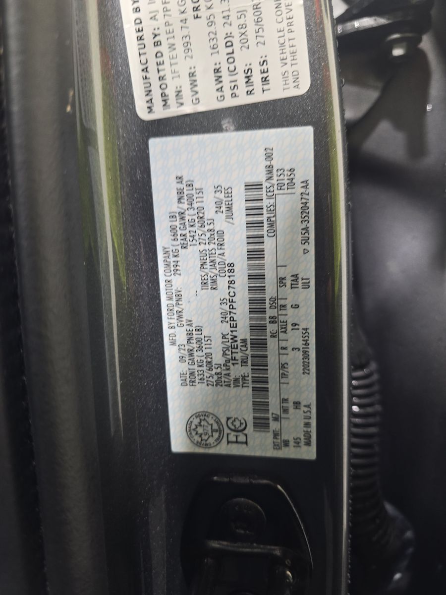 2023 Ford F-150 Lariat AWD