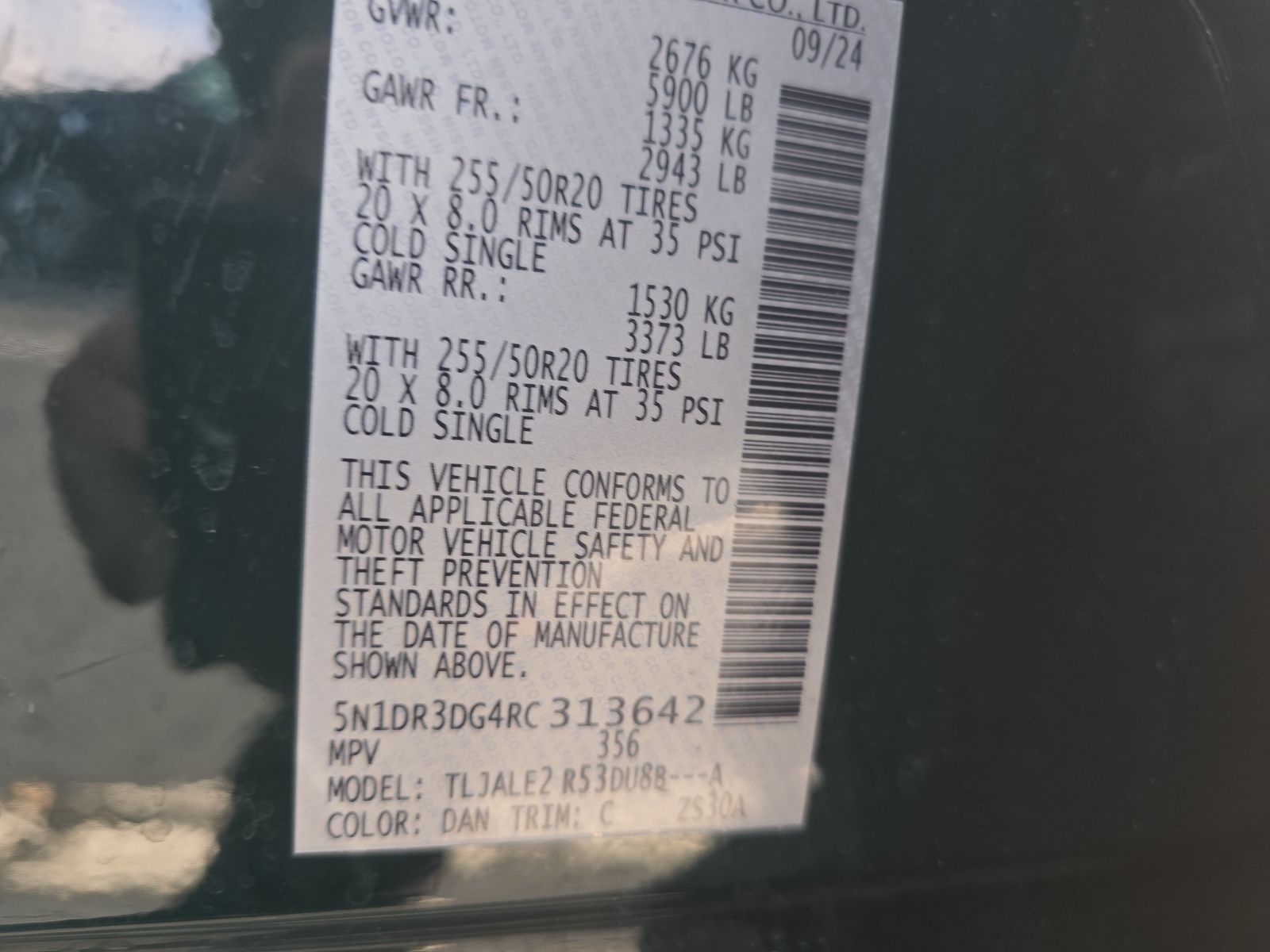 2024 Nissan Pathfinder Platinum FWD