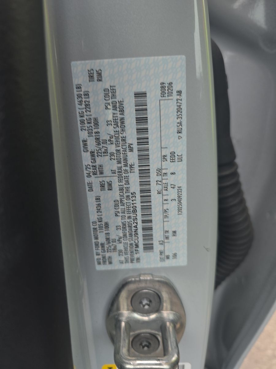 2025 Ford Escape ST-Line Select AWD