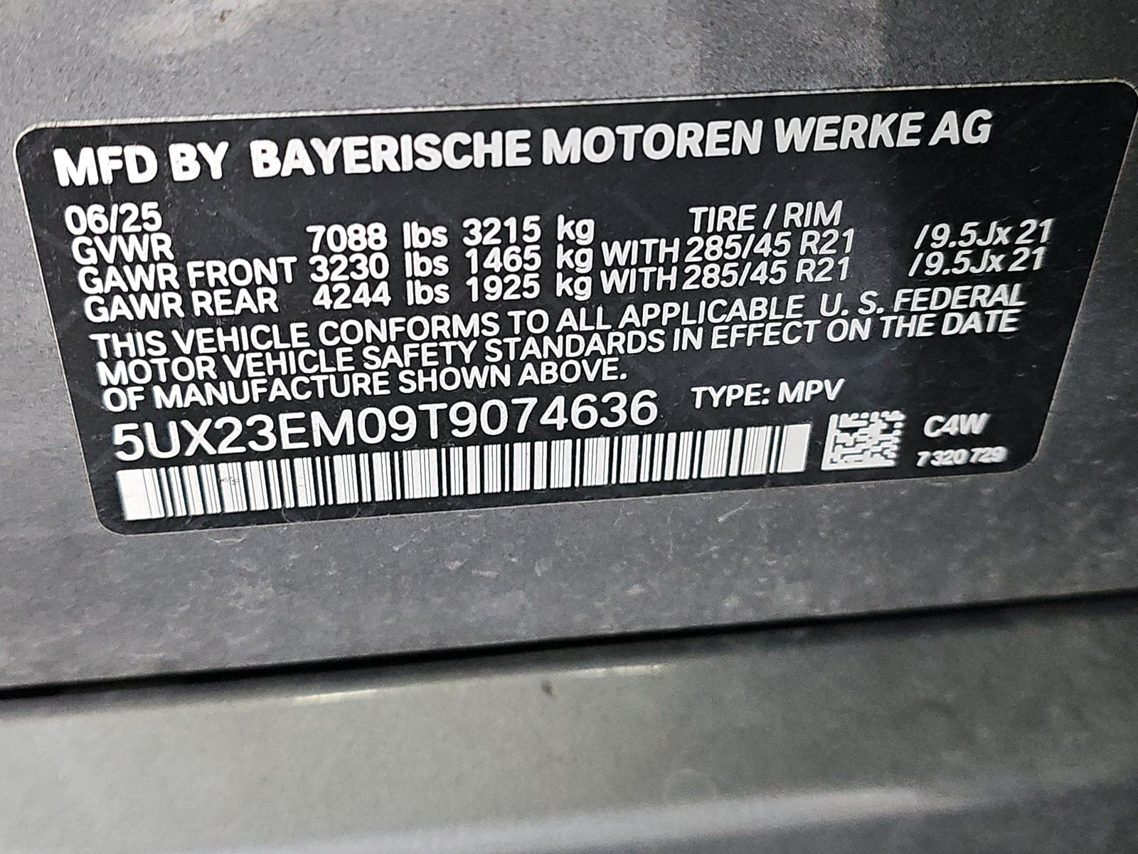 2026 BMW X7 xDrive40i AWD