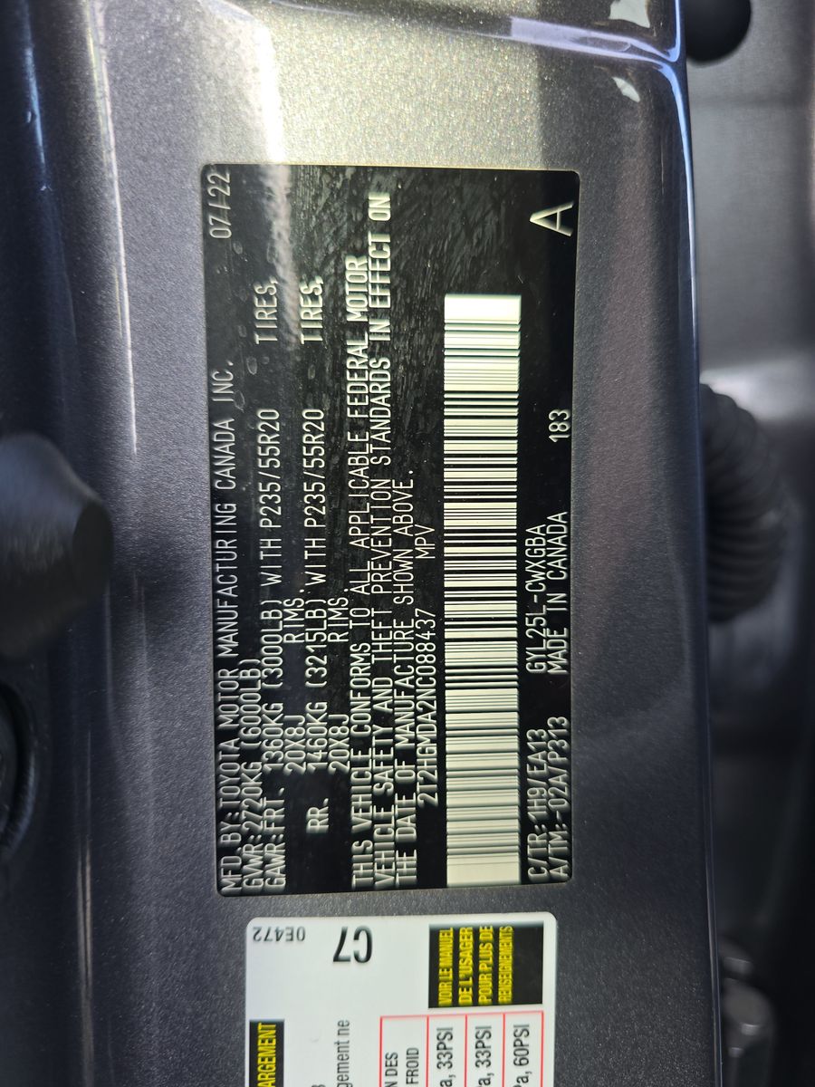 2022 Lexus RX RX 450h AWD