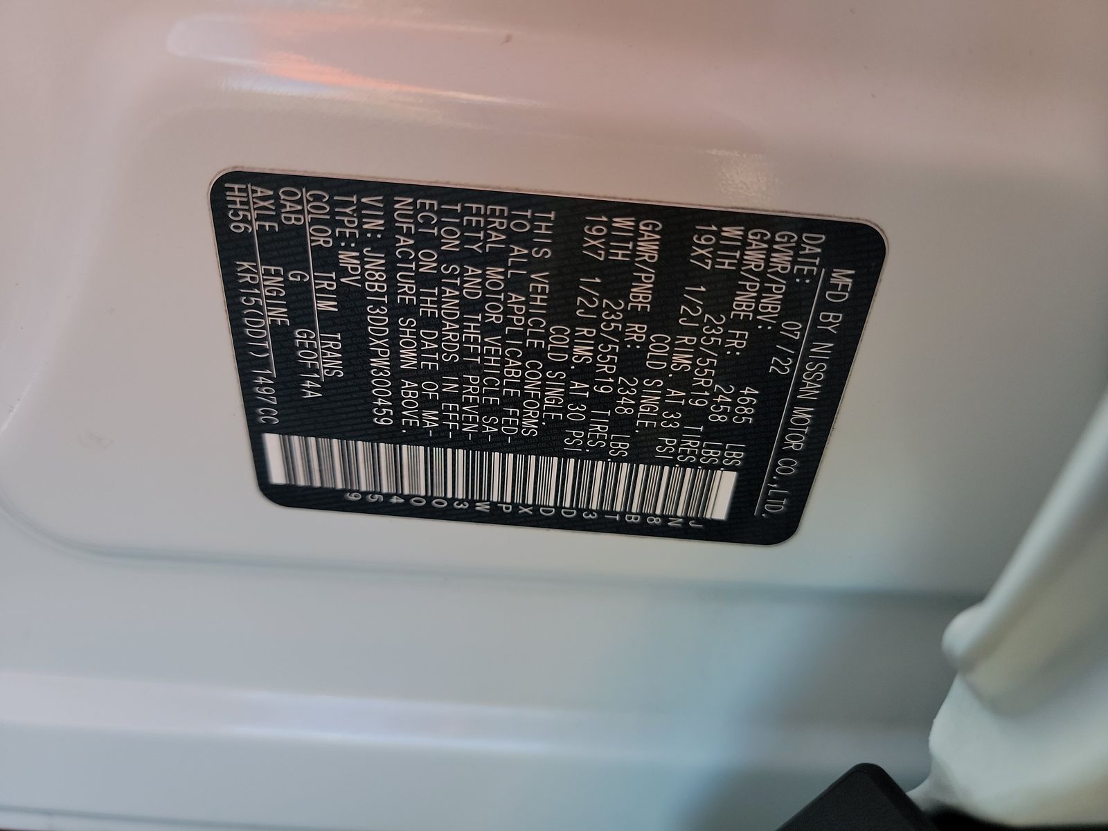 2023 Nissan Rogue Platinum AWD