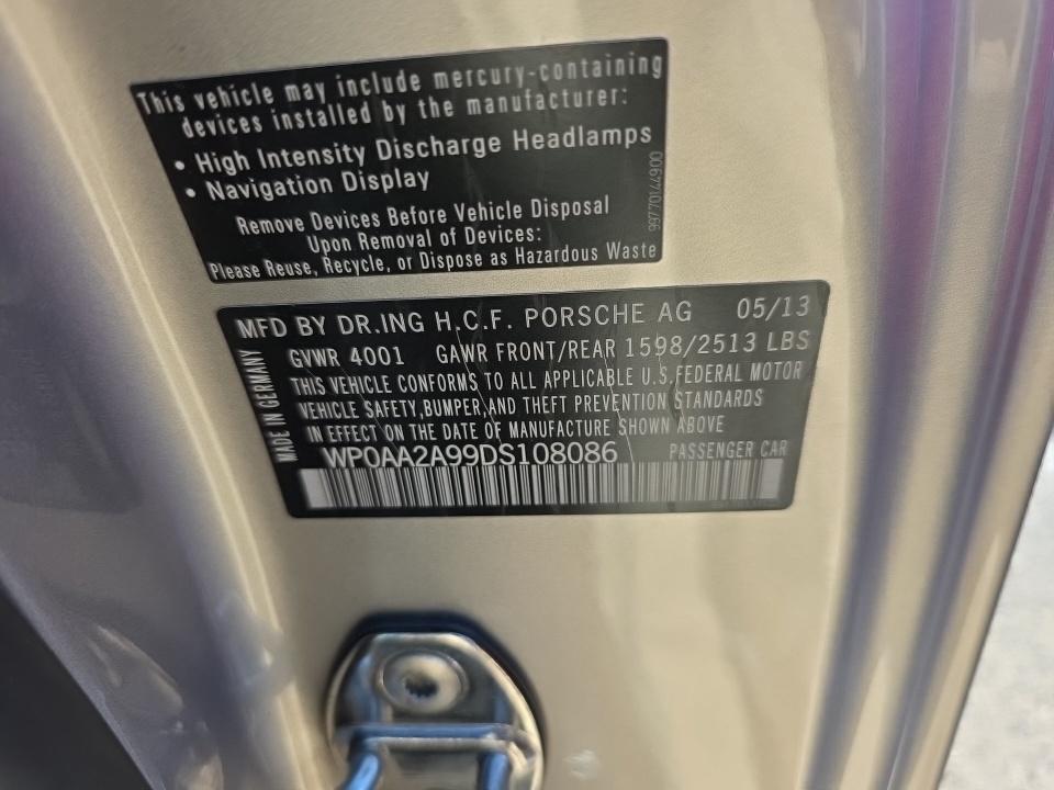 2013 Porsche 911 Carrera RWD
