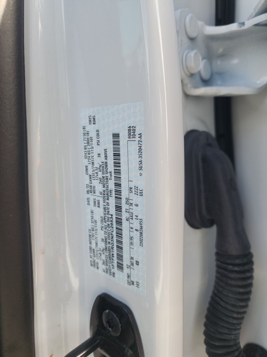 2022 Ford F-150 Raptor AWD