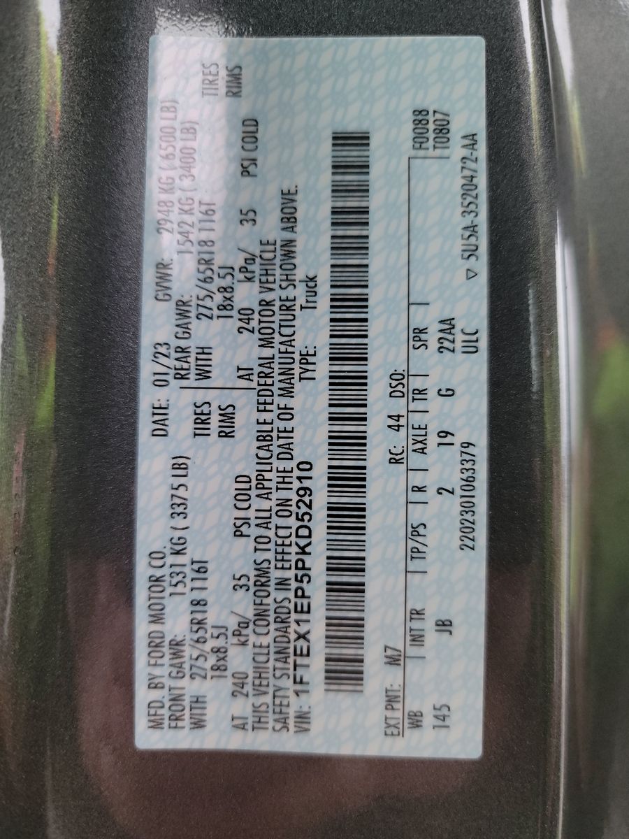 2023 Ford F-150 XL AWD