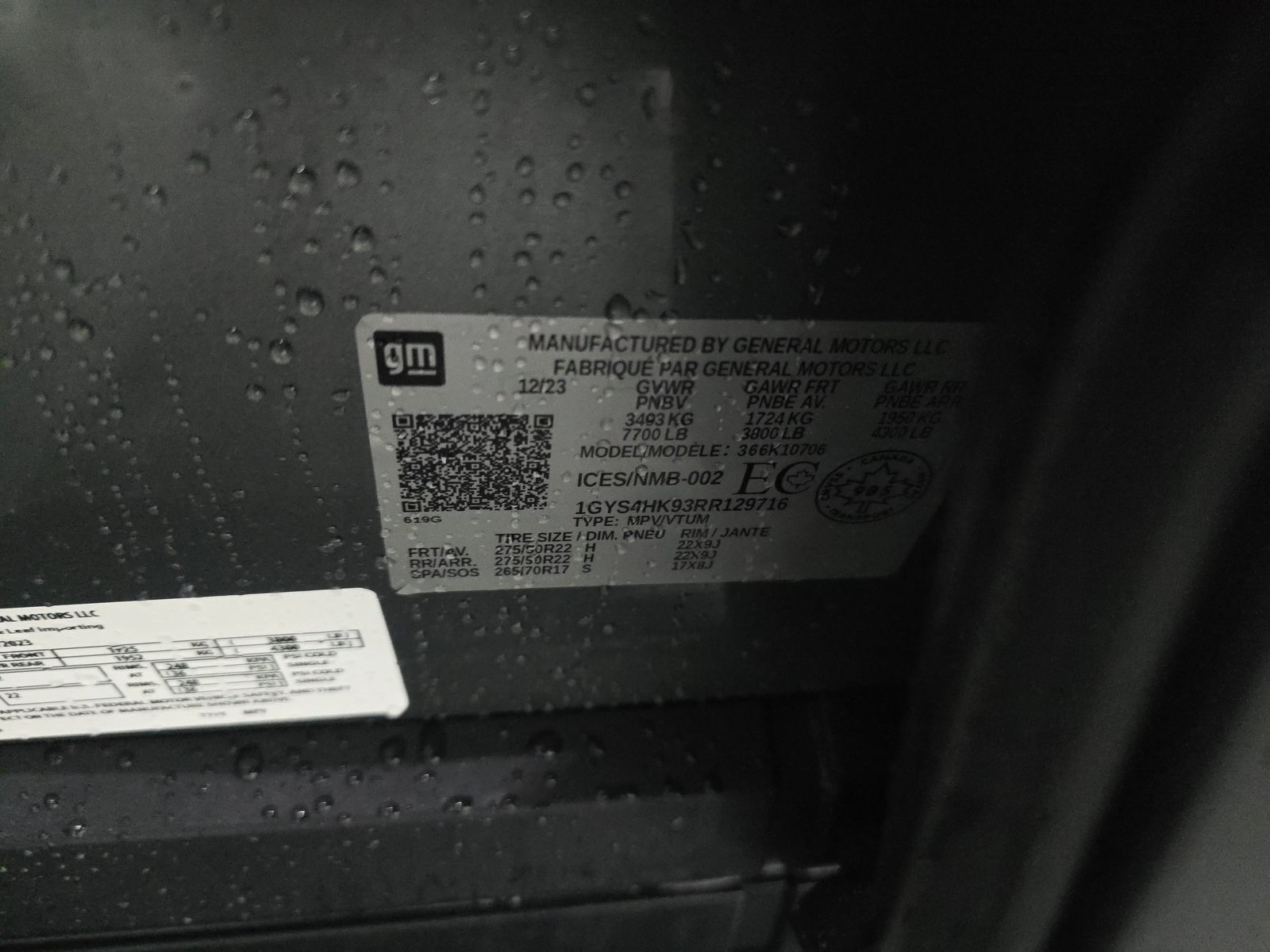 2024 Cadillac Escalade V-Series AWD