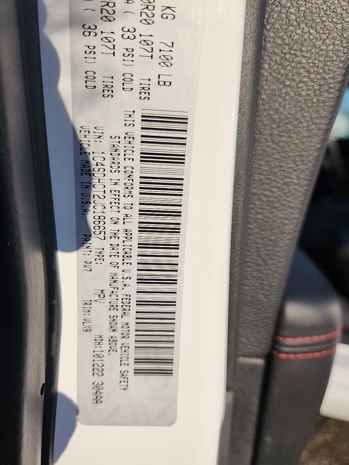 2018 Dodge Durango R/T RWD