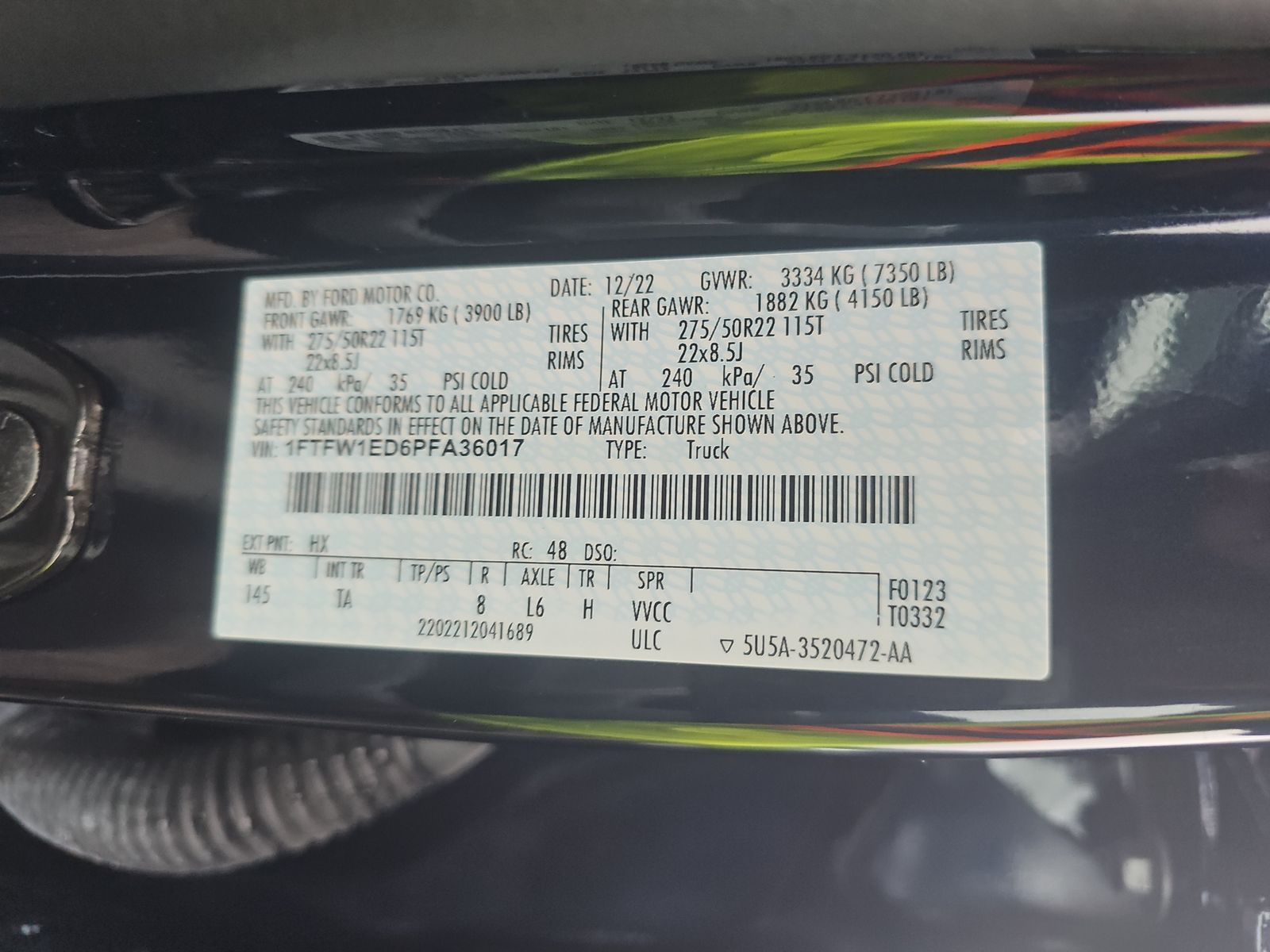 2023 Ford F-150 Hybrid Limited AWD