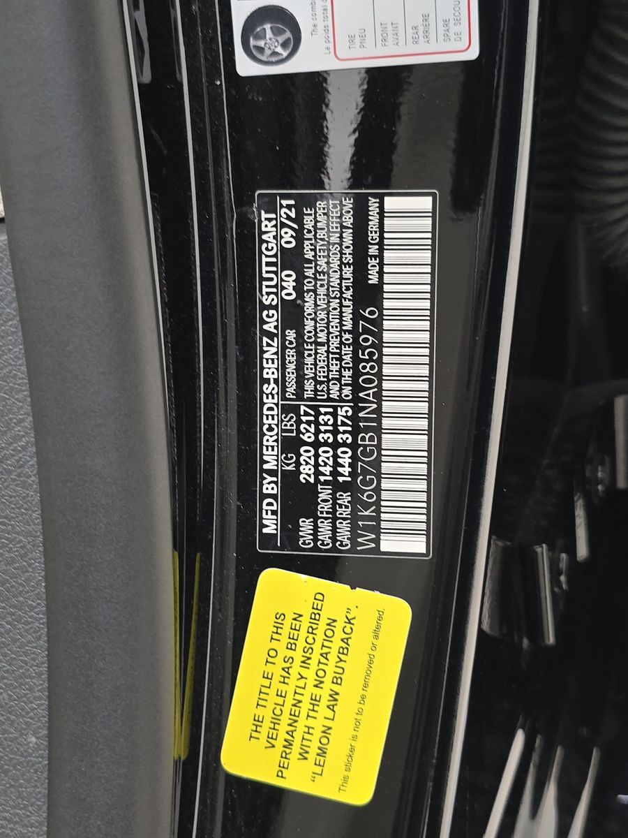 2022 Mercedes-Benz S-Class S 580 AWD