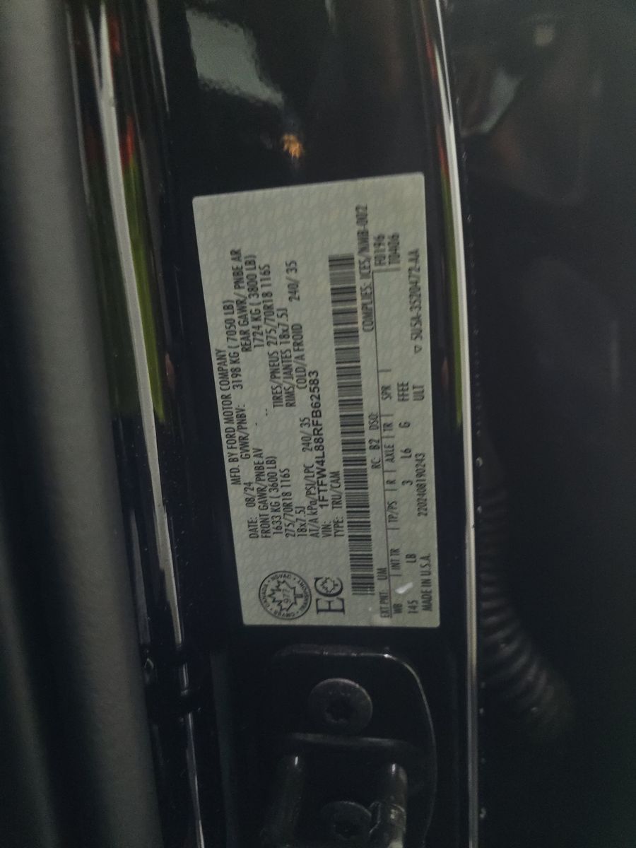 2024 Ford F-150 Tremor AWD