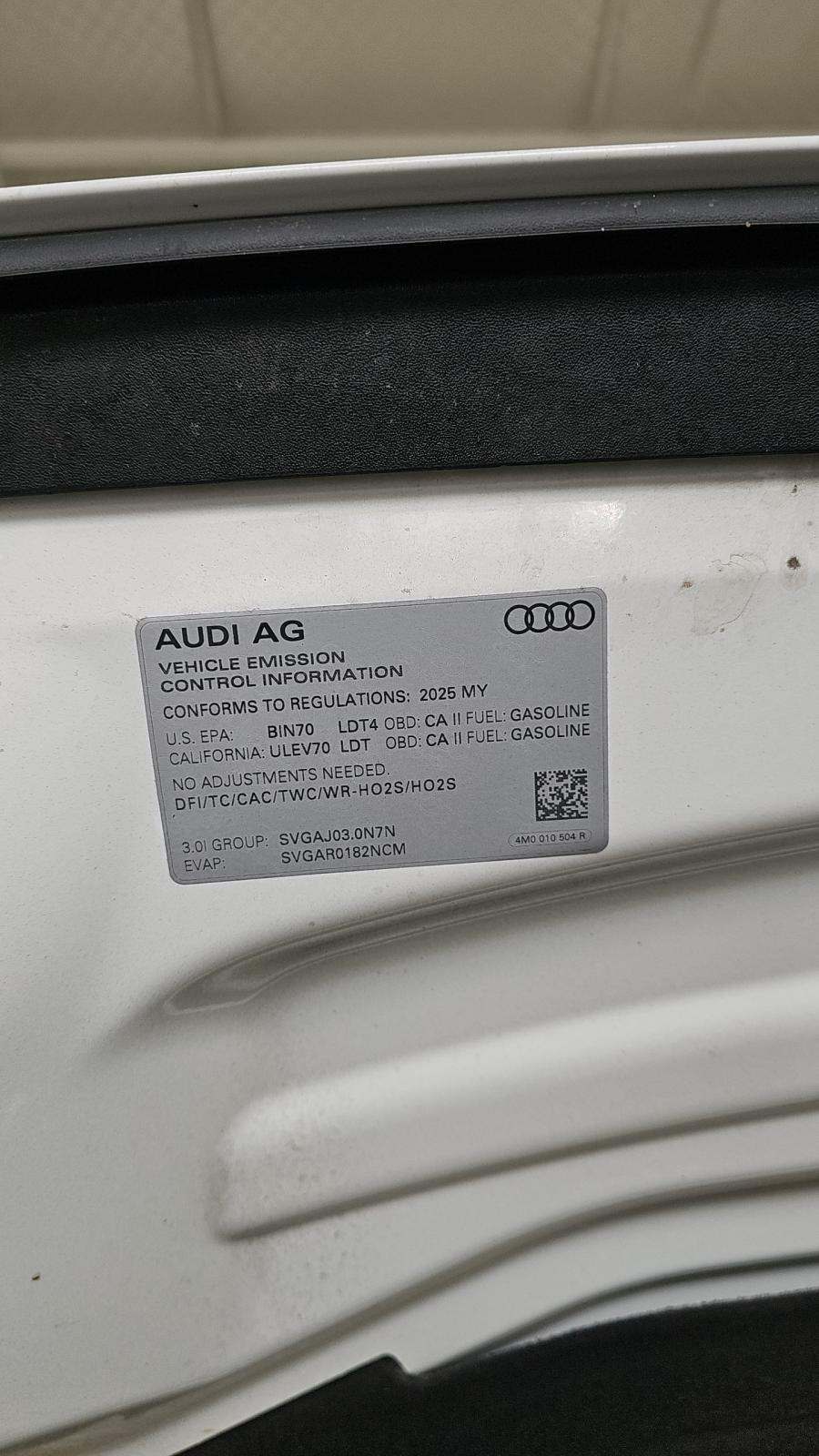 2025 Audi Q7 Premium Plus AWD