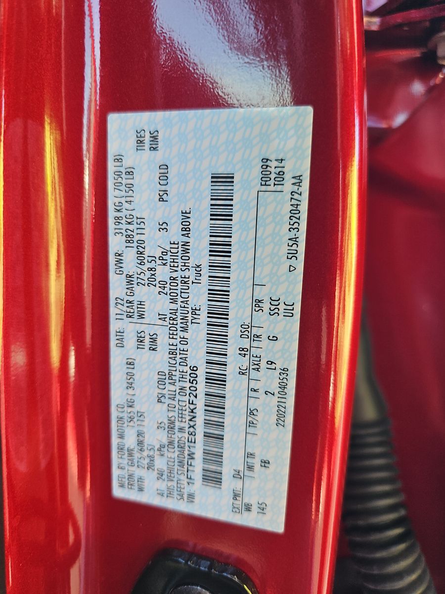 2022 Ford F-150 XLT AWD