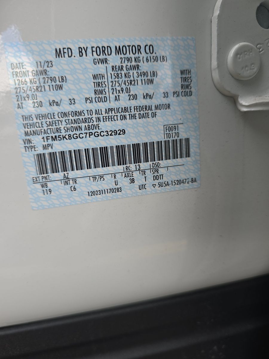 2023 Ford Explorer ST AWD