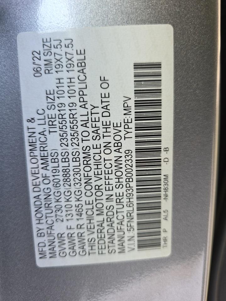 2023 Honda Odyssey Elite FWD