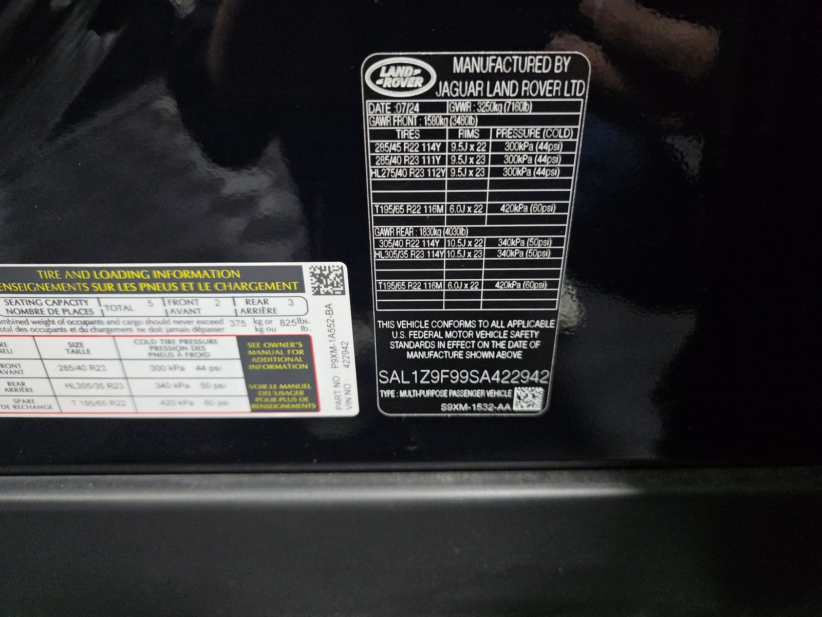 2025 Land Rover Range Rover Sport SV Edition Two AWD