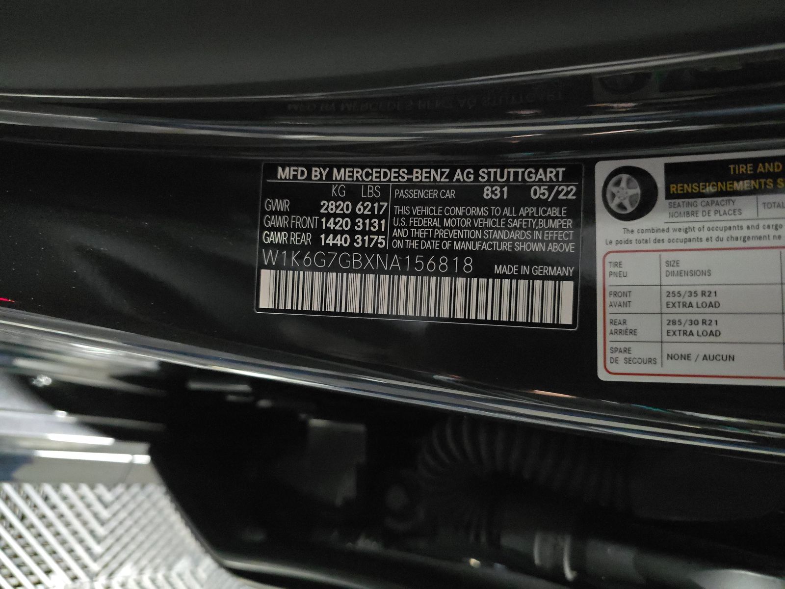 2022 Mercedes-Benz S-Class S 580 AWD