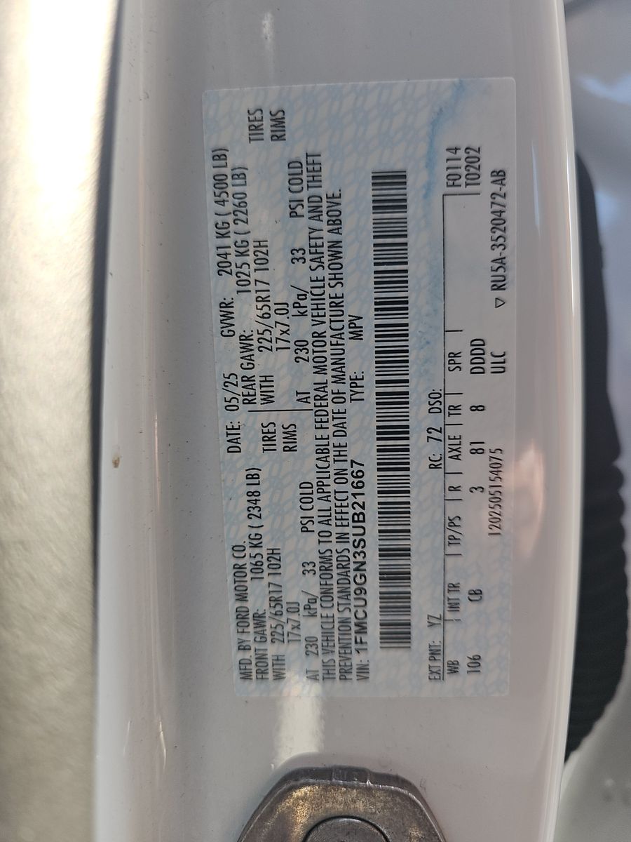 2025 Ford Escape Active AWD