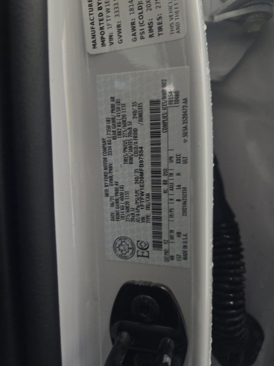 2021 Ford F-150 Hybrid Lariat AWD