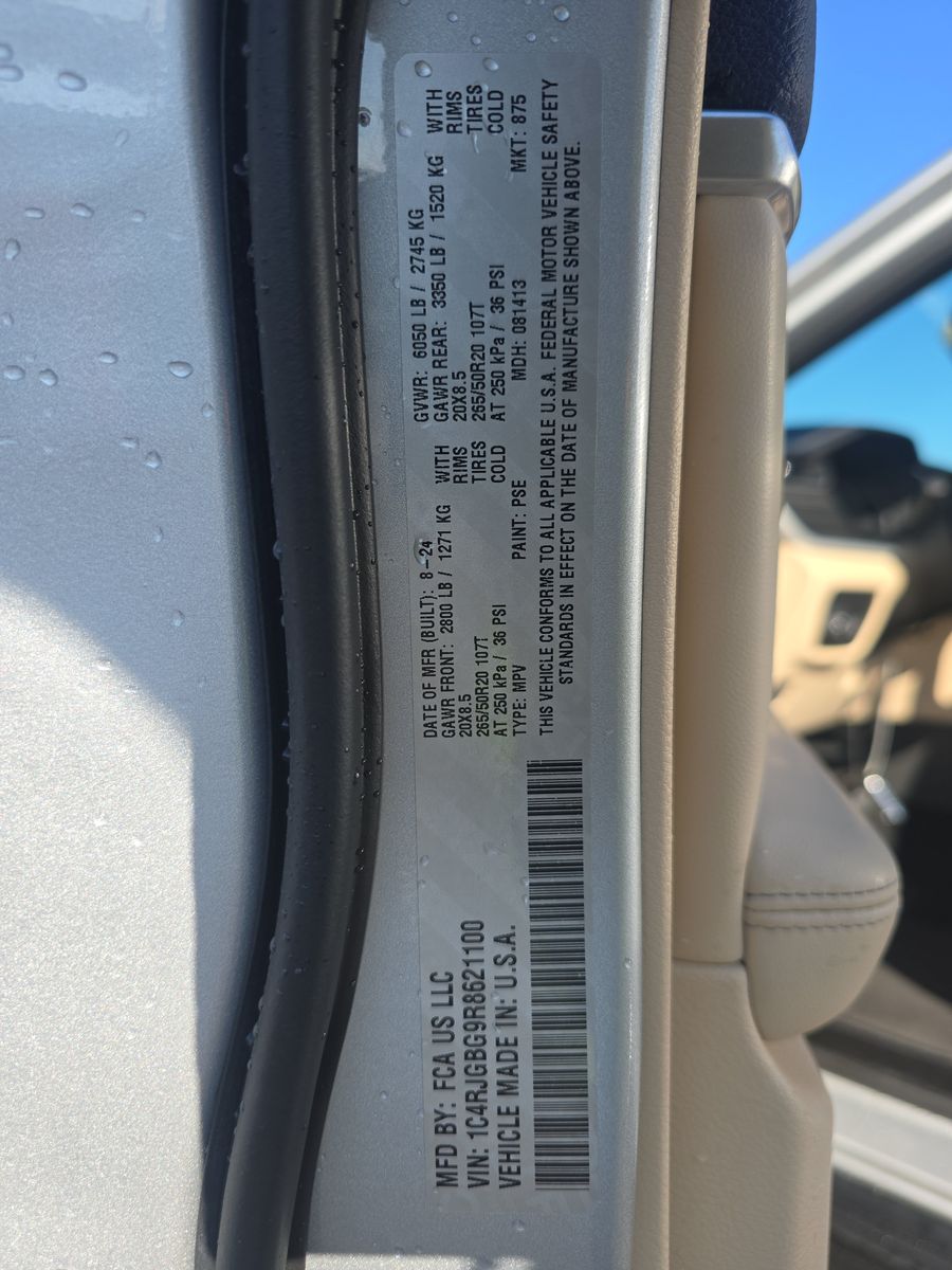 2024 Jeep Grand Cherokee Limited RWD