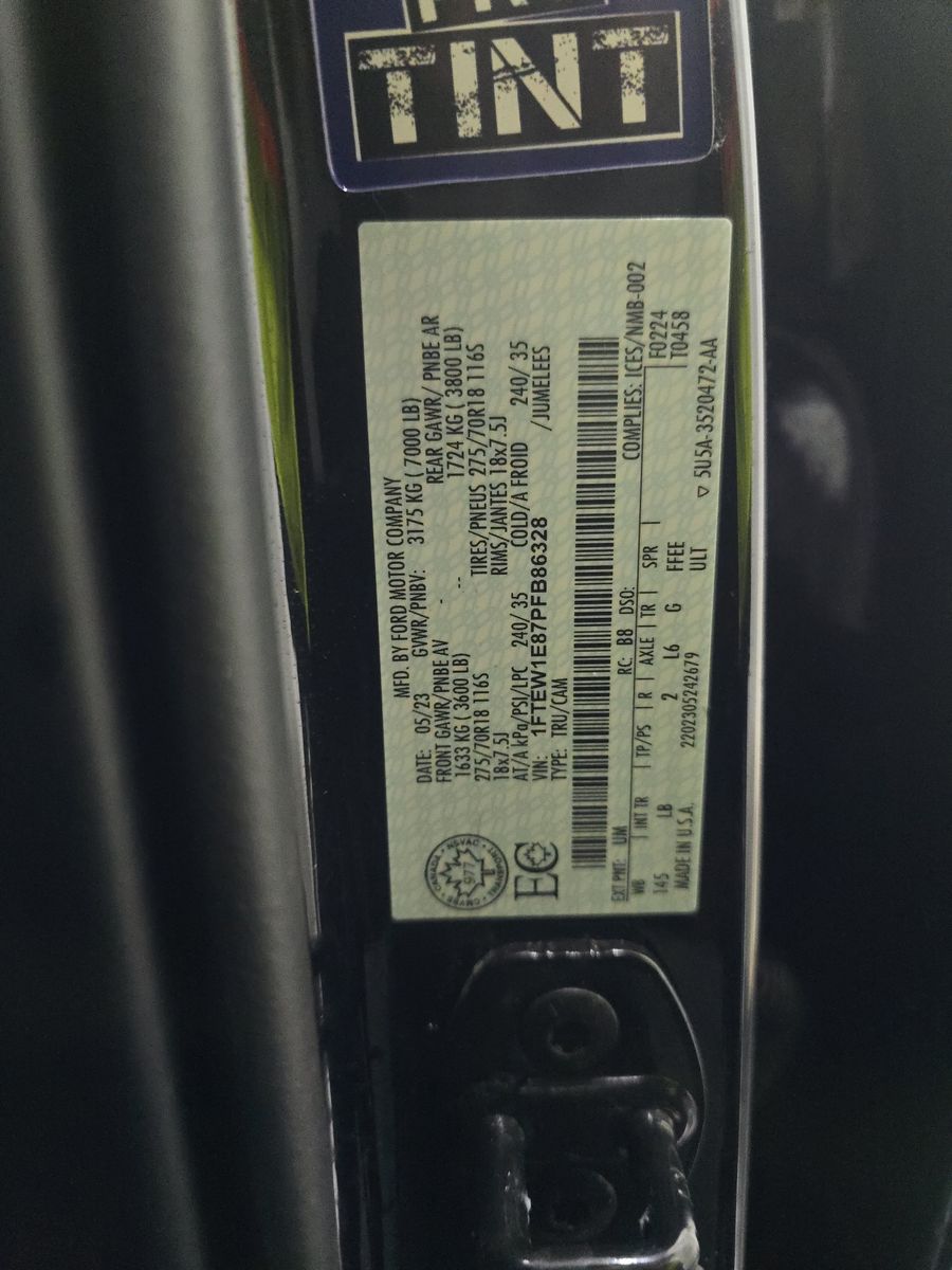 2023 Ford F-150 Tremor AWD