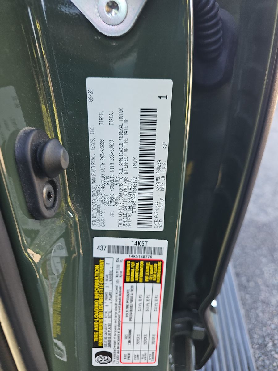 2022 Toyota Tundra 1794 Edition AWD