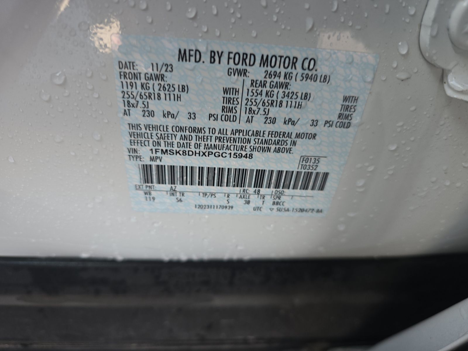 2023 Ford Explorer XLT AWD