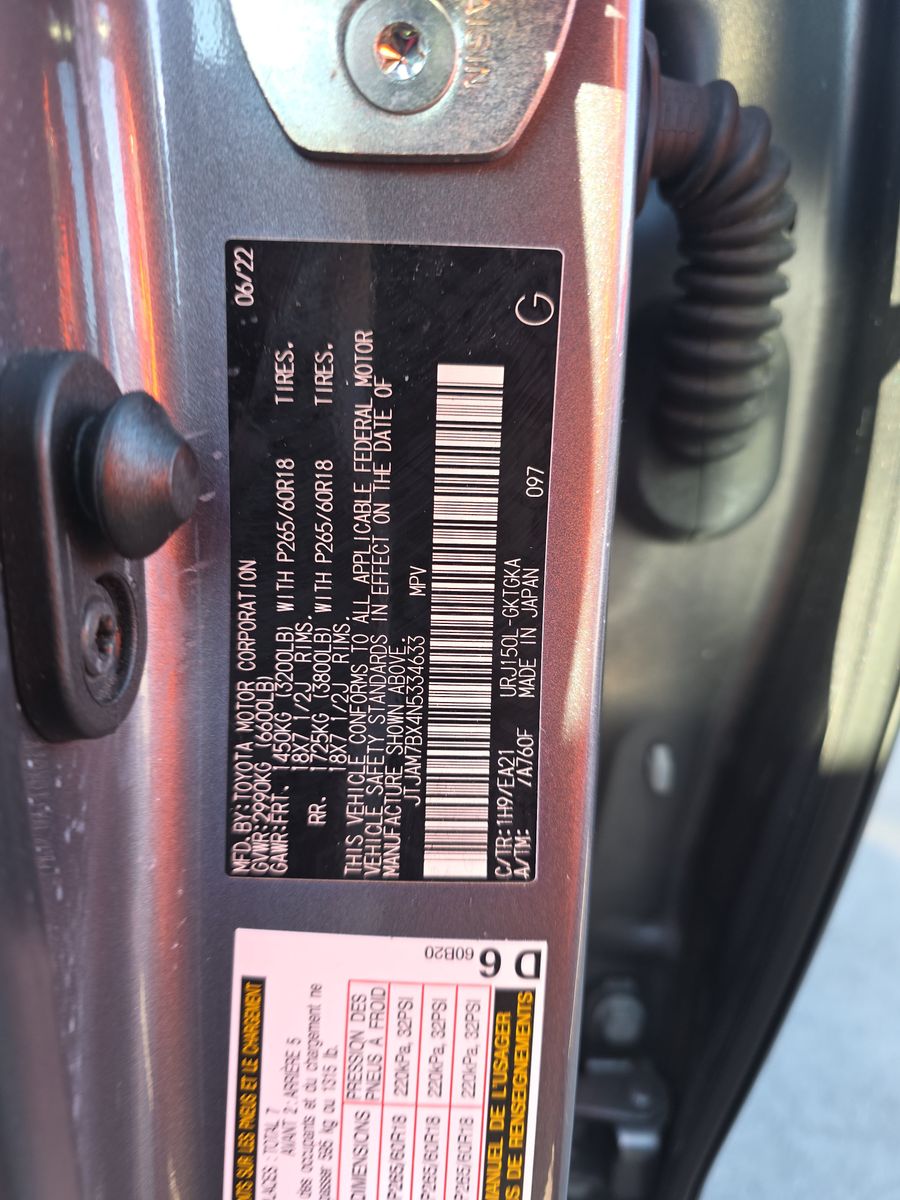 2022 Lexus GX GX 460 Premium AWD