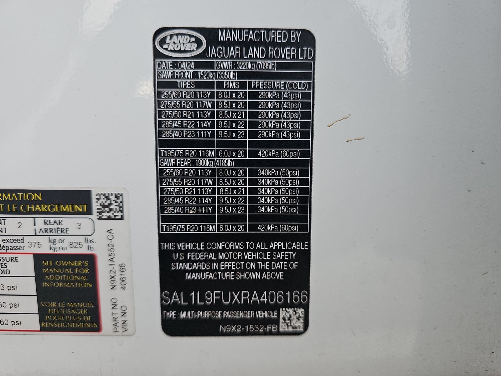 2024 Land Rover Range Rover Sport Dynamic SE AWD