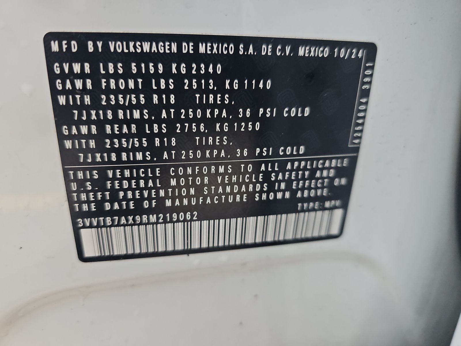 2024 Volkswagen Tiguan 2.0T Wolfsburg Edition FWD