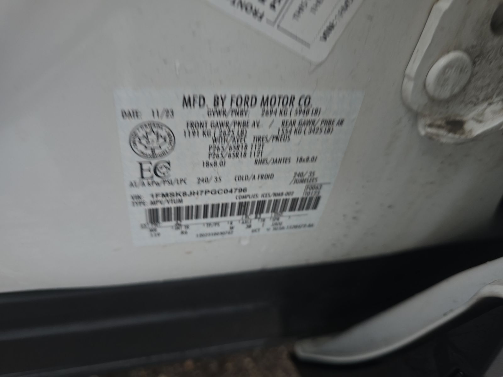 2023 Ford Explorer Timberline AWD