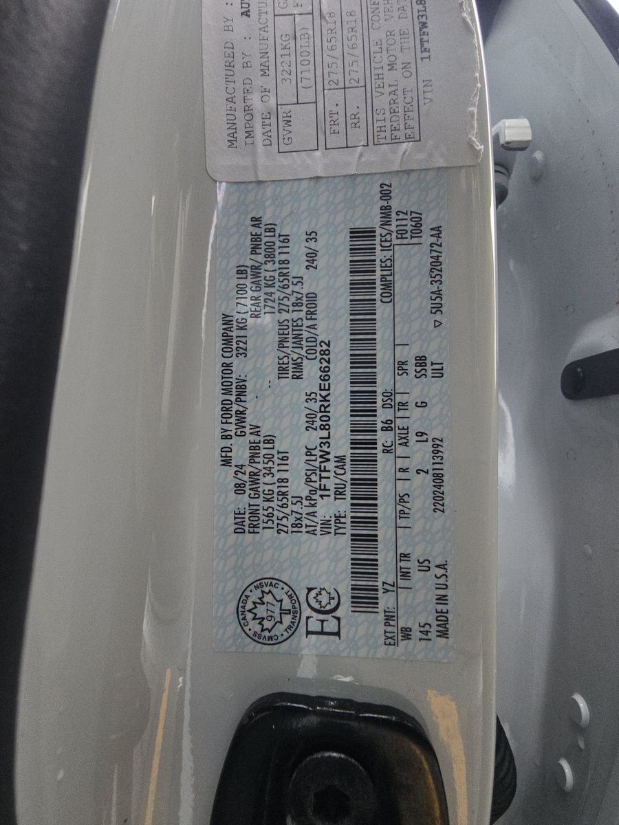 2024 Ford F-150 XLT AWD