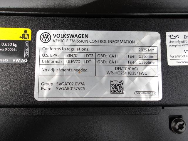 2025 Volkswagen Atlas 2.0T SE FWD